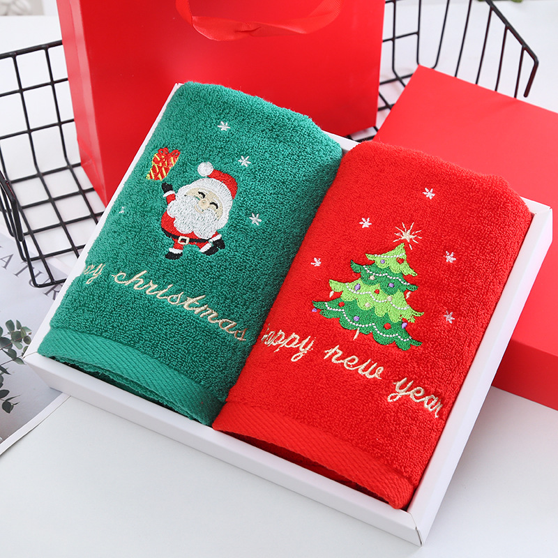 Home Textiles Face Towel - Zestaw prezentowy świąteczny: ręcznik, bawełniany ręcznik