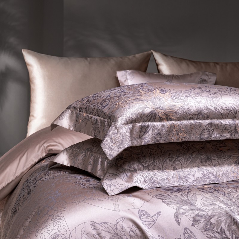 Brązowy żakardowy luksusowy ze – Home Textiles Premium recenzja i cena