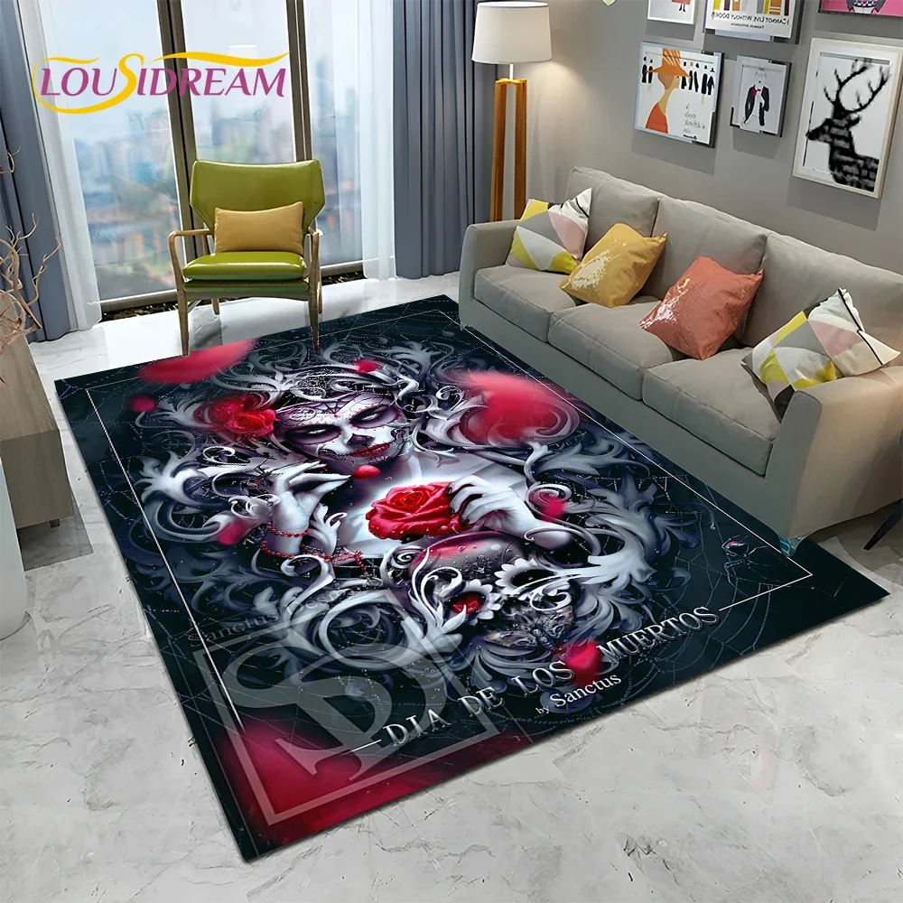 Dywan z motywem horroru, gotyk – Home Textiles Sale recenzja i cena