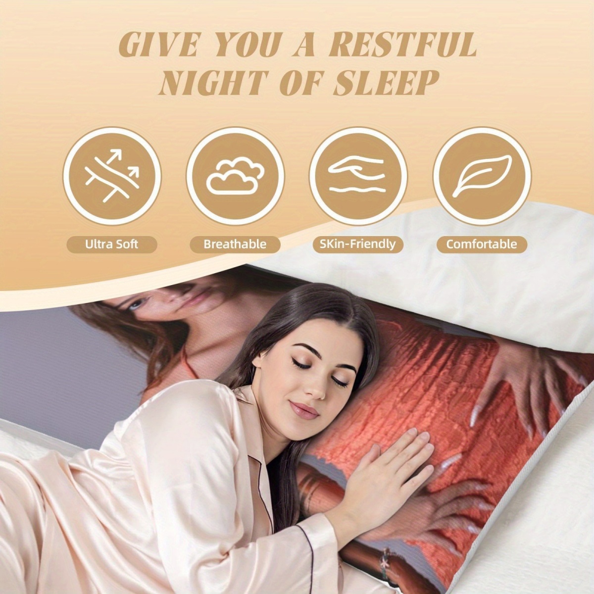 Poszewka na poduszkę z własnym – Home Textiles Usa recenzja i cena