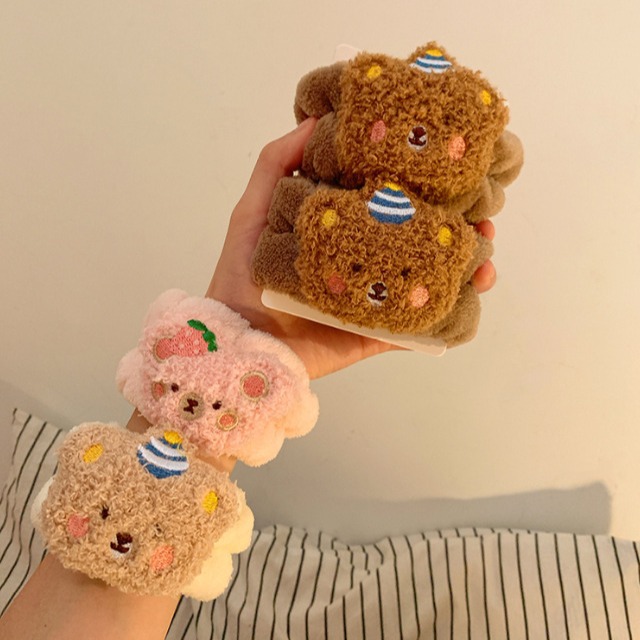 1Pair Cartoon Bear Face Wash H – Home Textiles Face Towel recenzja i cena
